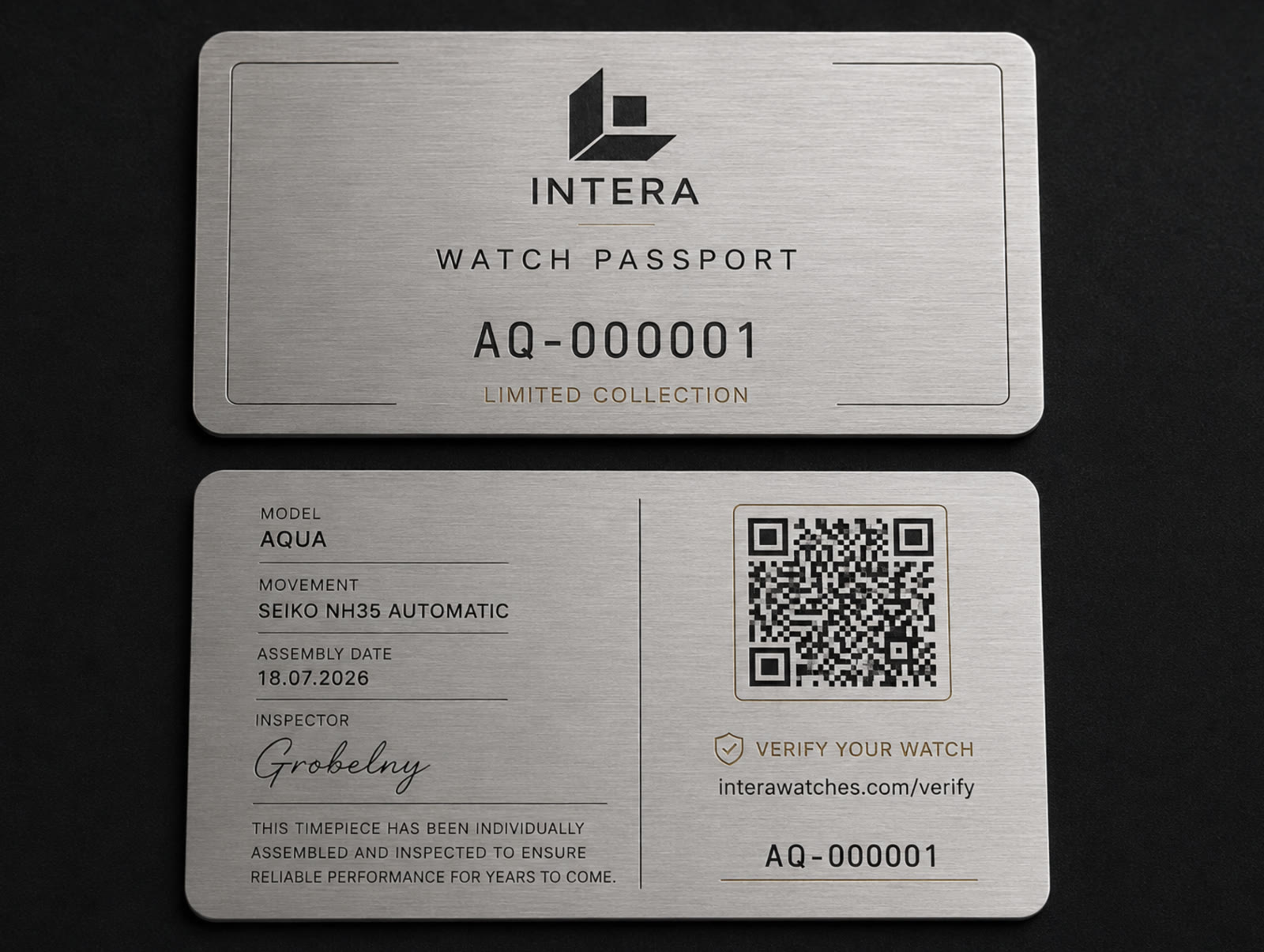 INTERA Watch Passport